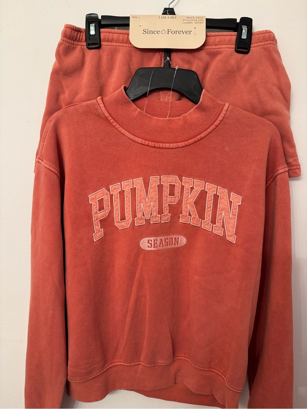 Since Forever “Pumpkin Season” Lounge Set Size Large NEW | Viral Fall Cozy